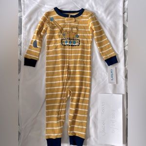 NWT Carter’s Excavator Romper